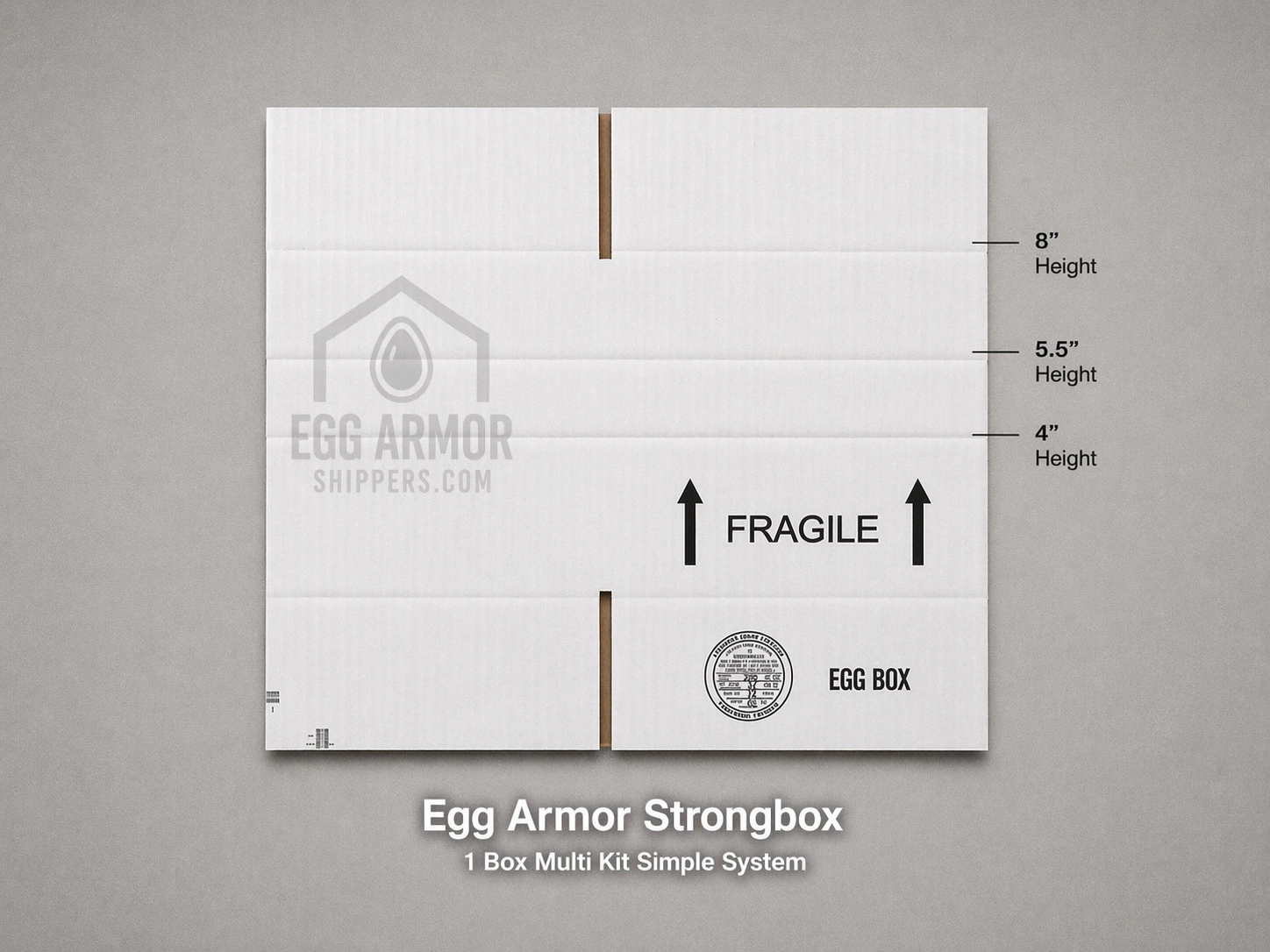 Egg Armor Strongbox – Multi-Depth FRM Shipping Box