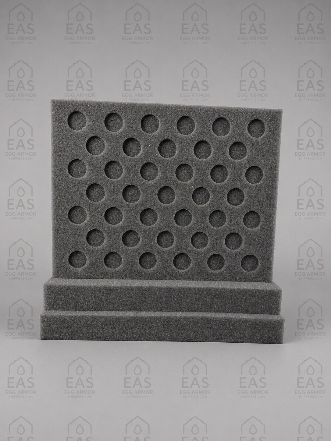 Quail Single-Stack Egg Shipping Foam Kit – 7/8" Vault Cavities – 39 Egg Capacity – Egg Armor FRM 11x8.5